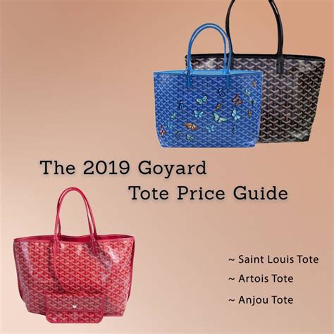 goyard price list hk